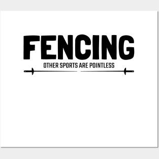 fencing Posters and Art